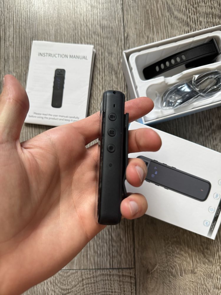 Мини экшн-камера скрытая Wi-Fi с ночным видением обзора 360°