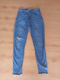 Spodnie jeansowe, r. XS  Pull&Bear