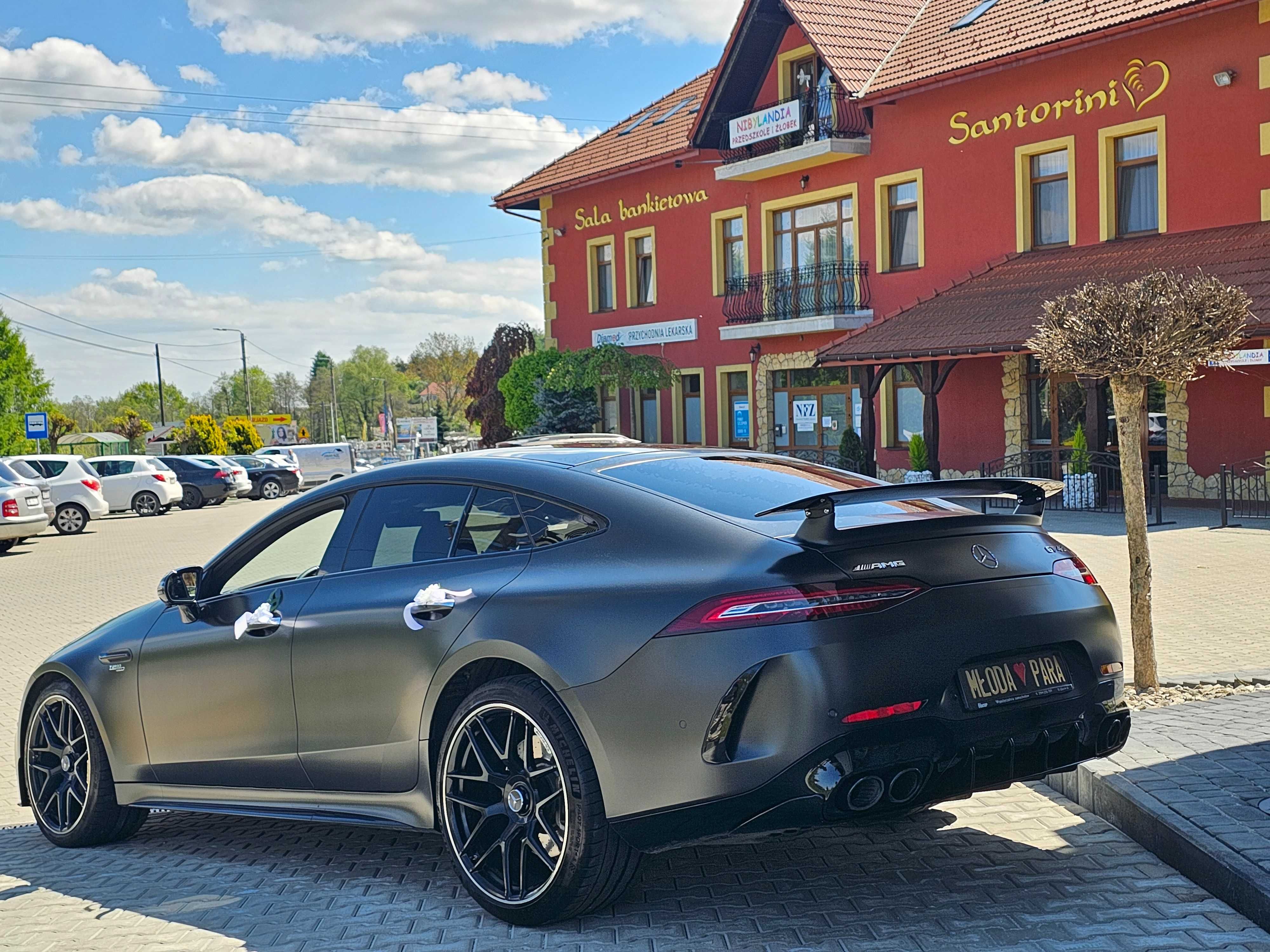 Wynajmę samochód do ślubu MERCEDES AMG GT 43