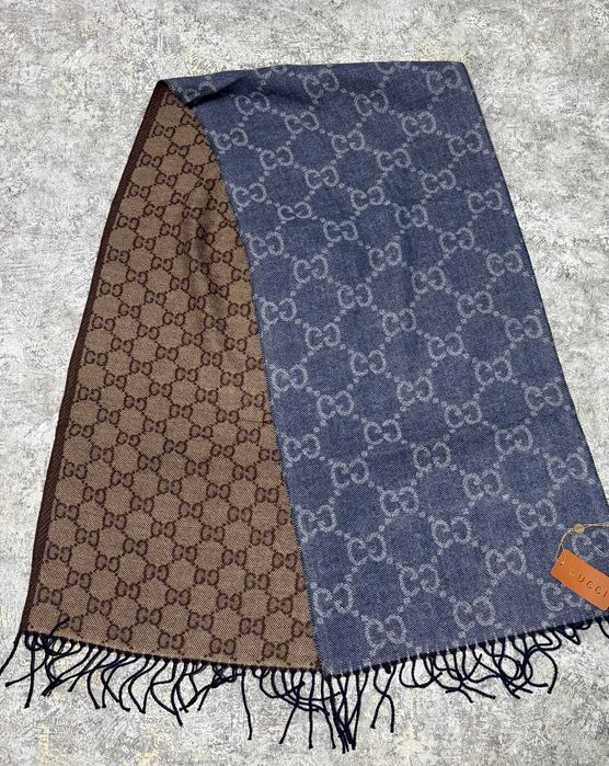 Шарф Gucci двух сторонний | шарф гучі | гучи
