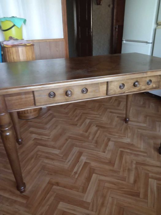 стол дубовый обеденный