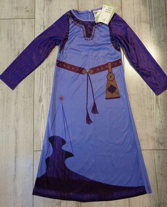 Strój karnawałowy na bal dla dziewczynki Życzenie H&M 110/116 nowy