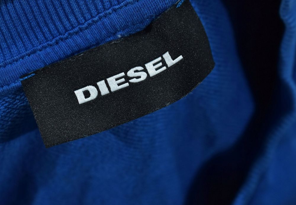 Diesel Logowana Bluza Męska Crewneck / M