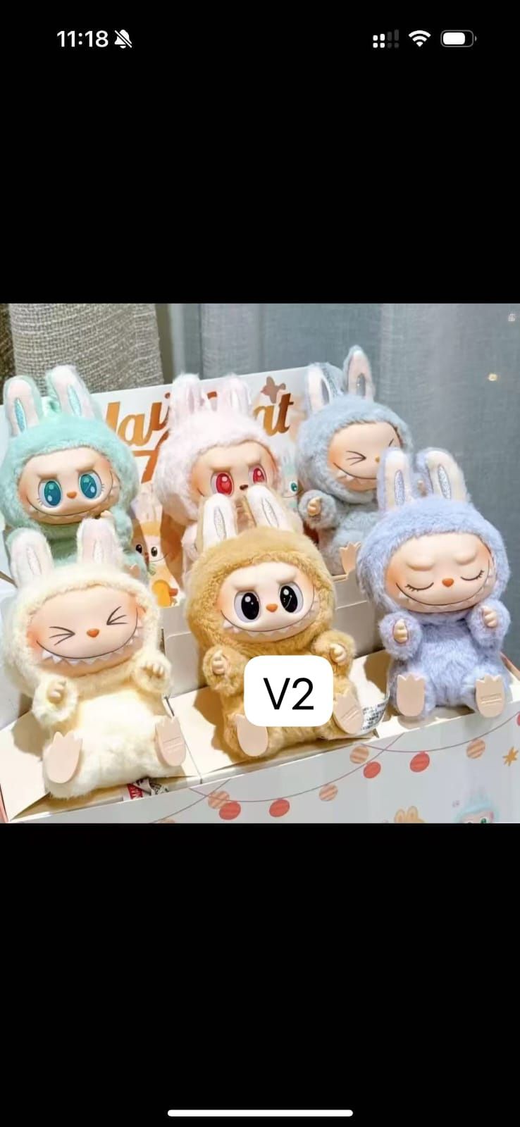 Labubu 2 generacji 18cm
