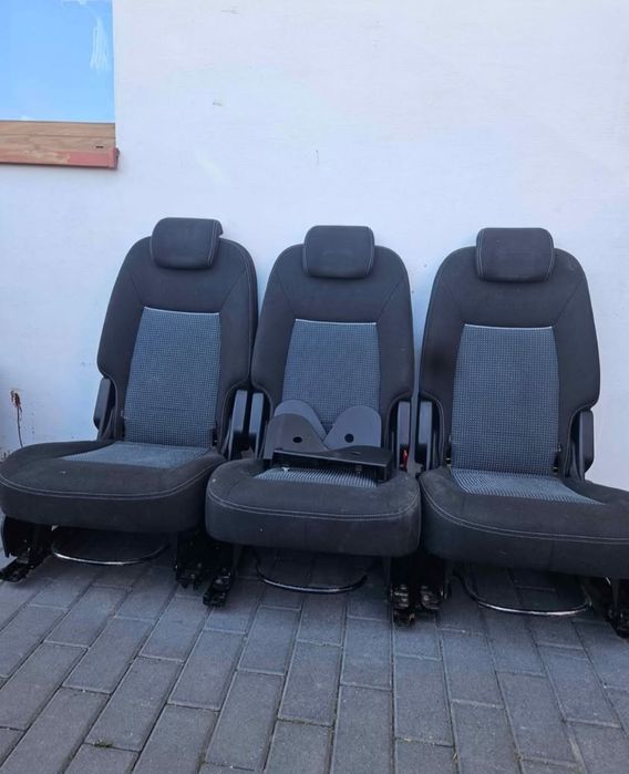 Fotele komplet II rząd foteli Ford S max mk1
