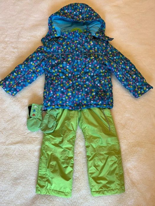 Комбинезон зимний на девочку Topolino (Германия) 98-104 см (3-4 года)