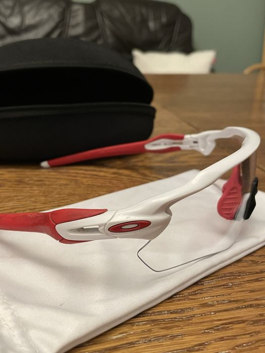 Okulary rowerowe kolarskie clear Oakley Radar Path