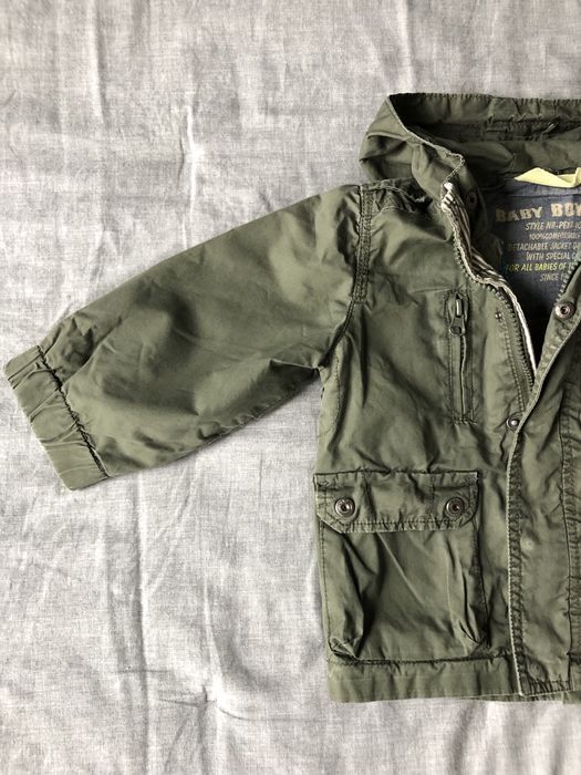 ZARA kurtka parka dziecięca r.80, st.bdb