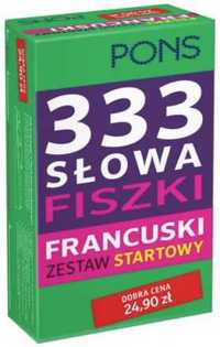 333 Słowa Fiszki. Francuski Zestaw startowy PONS - praca zbiorowa