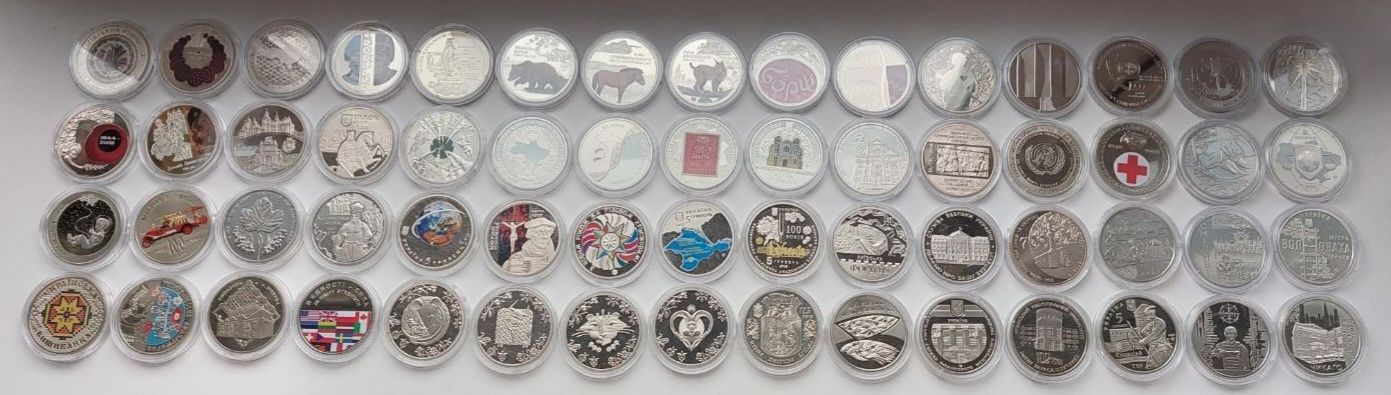 Памятні монети України: Холодний Яр, Вишгород, Збараж, Рівне