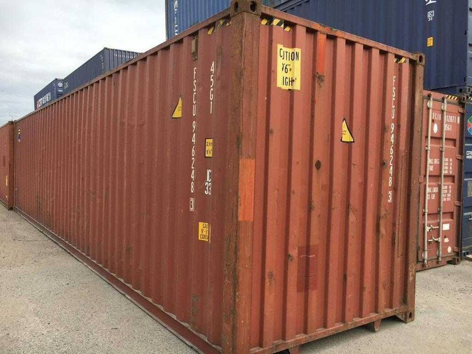 Kontener morski magazynowy budowlany 40 HC używany – TS-CONT