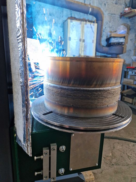 Programowalny pozycjoner spawalniczy, automatyczne napawanie,