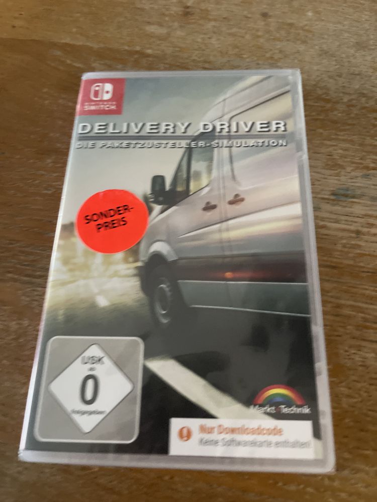 Delivery Driver symulator nintendo switch gra