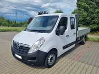 Opel MOVANO  BiTurbo DOKA 7osób+skrzynia3,2m KLIMA bezwypadkowy F.VATzarejestrowany