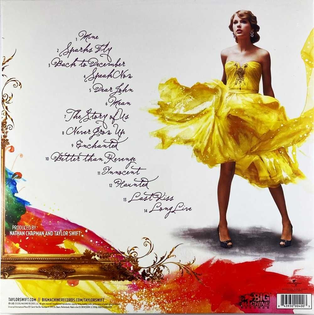 Вінілова платівка Taylor Swift - Speak Now (2010/2016) (2xLP)