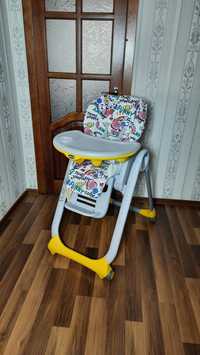 Chicco Polly 2 start стілець крісло шезлонг столик для годування