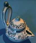 Lamparina ALADINO - Antiga - Porcelana.