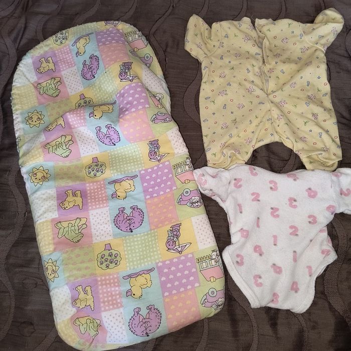 Конверт и одежда для куклы Baby born