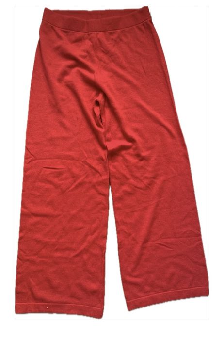 Benetton широкие брюки шерстяные женские