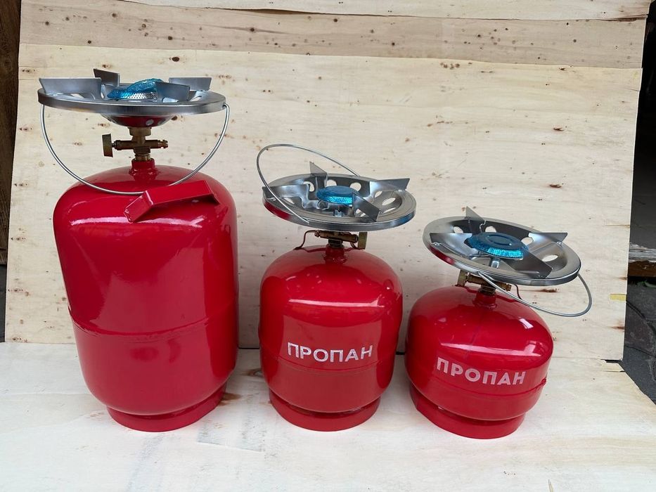 Баллоны газовые с горелкой (5л, 8л, 12л.)