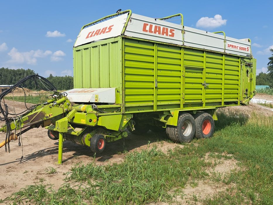 Przyczepa Samozbierająca Claas sprint 5000s