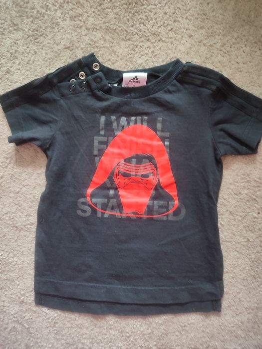T-shirt niemowlęcy adidas 9-12M