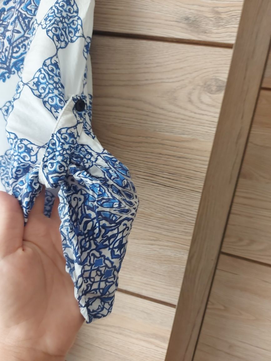 Efektowna bluzka tunika boho C&A 46