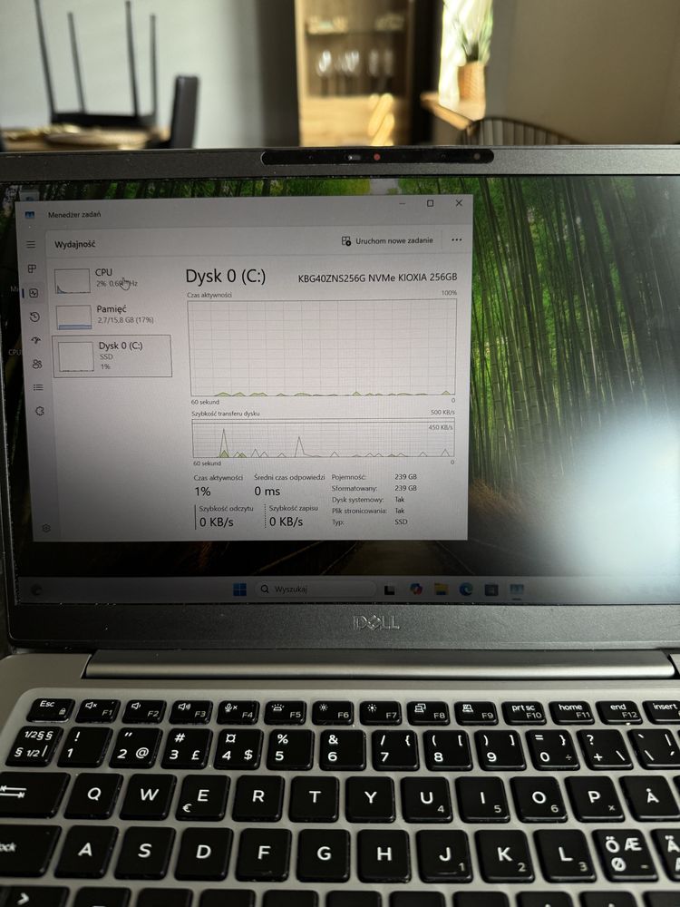 Dell 7300 i5-8th 2.1ghz 16gb DDR4 256gb SSD NVMe