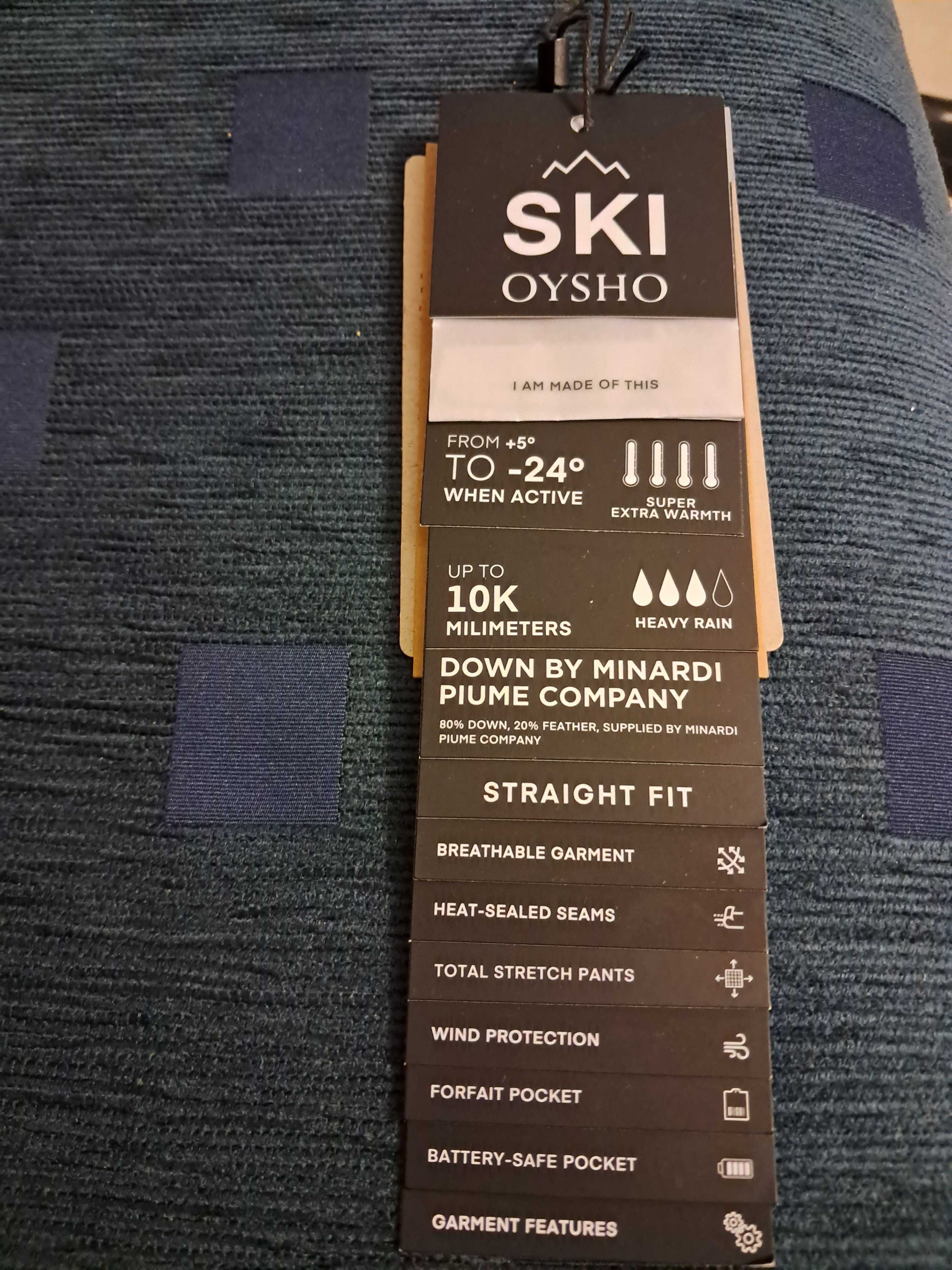 Ski, Macacão até - 24graus