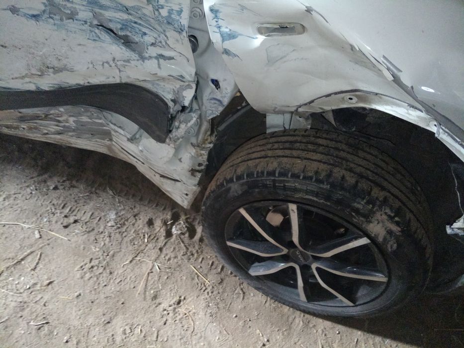 Fiat panda uszkodzony