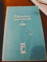 Kalendarz Uczniowski 1988 z PRL unikat Kolekcjoner Muzeum