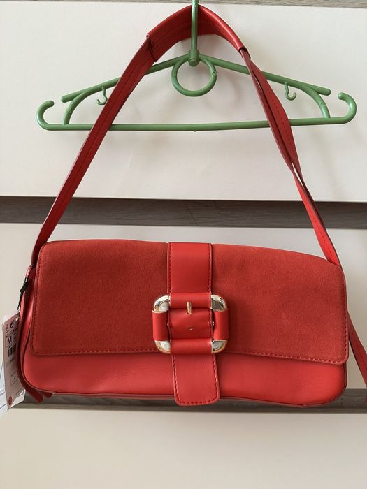 Шкірянa сумка Zara