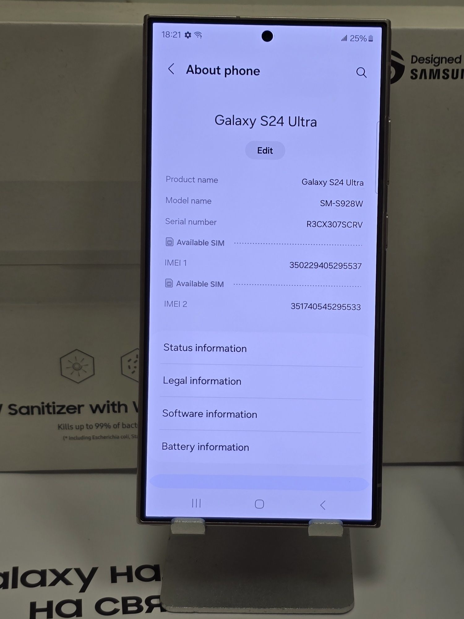Samsung Galaxy S24 Ultra 12/256 новий , гарантія 6 місяців