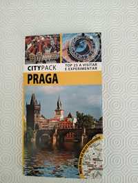 Praga - livro guia com mapa