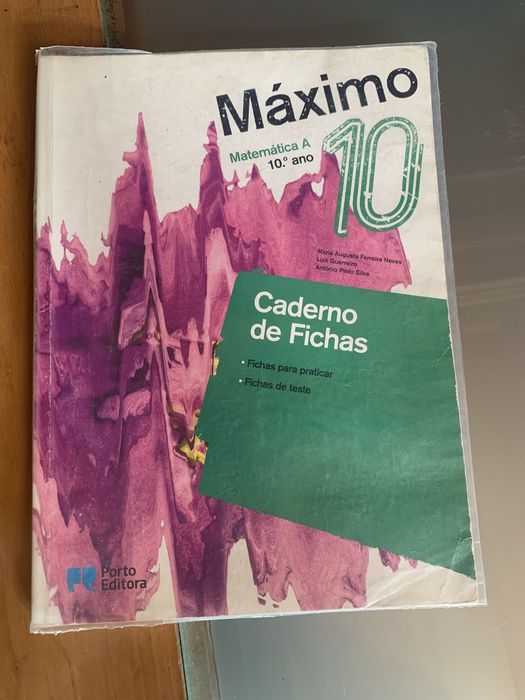 Caderno de atividades, Matemática A, 10°