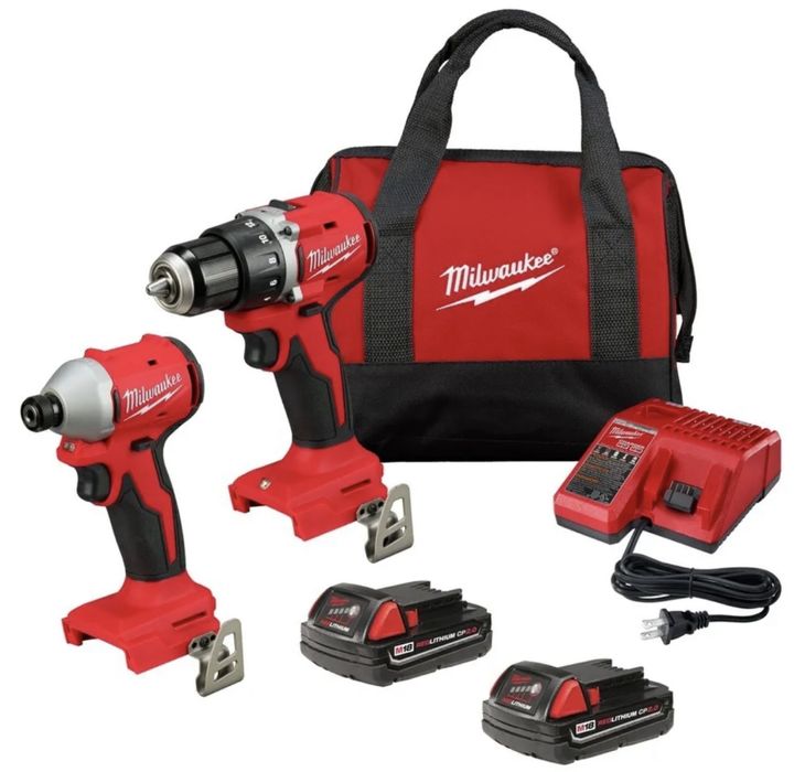 Набір безщіткових шуруповертів MILWAUKEE 3692-22CT M18