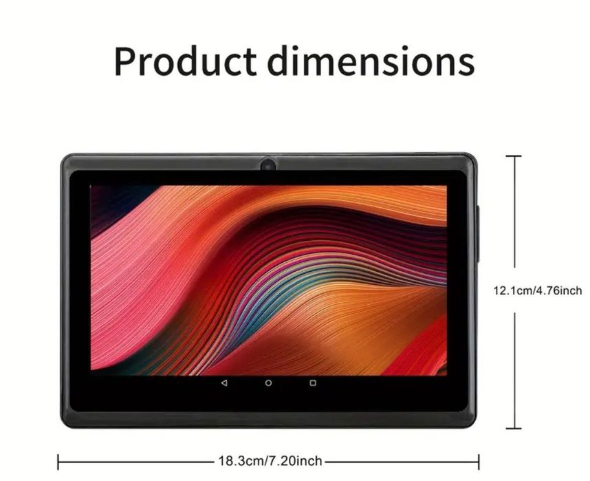 Tablet PRITOM - Android 13, 7 Polegadas com Capa Protetora