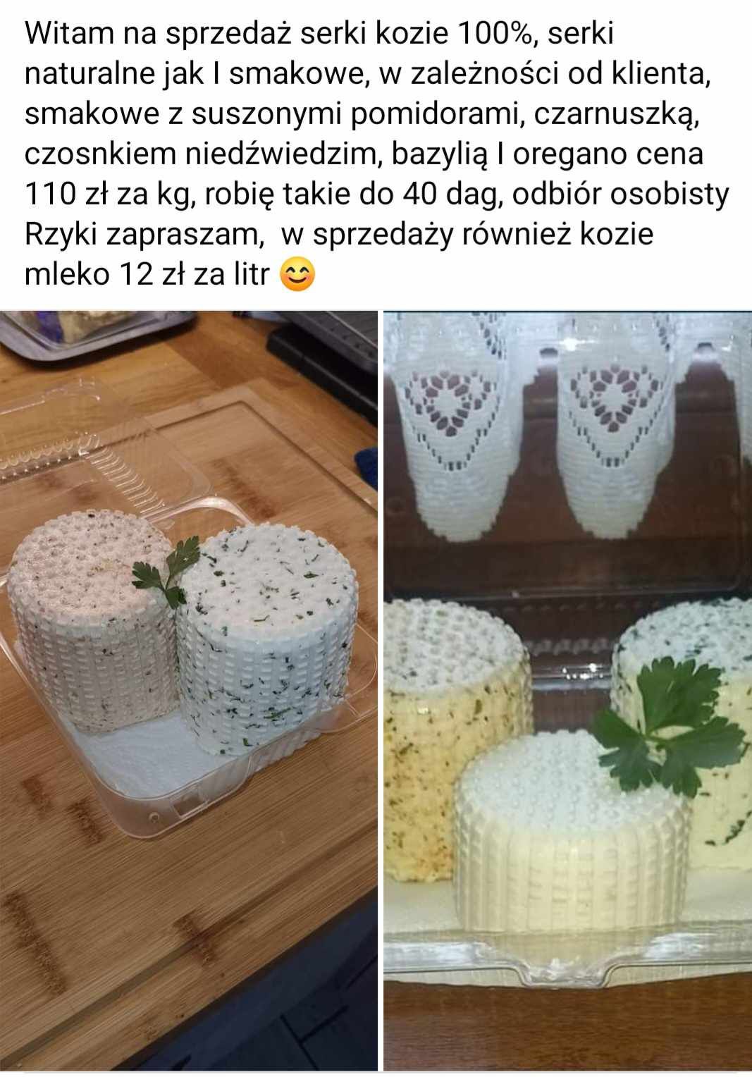 Mleko i sery kozie