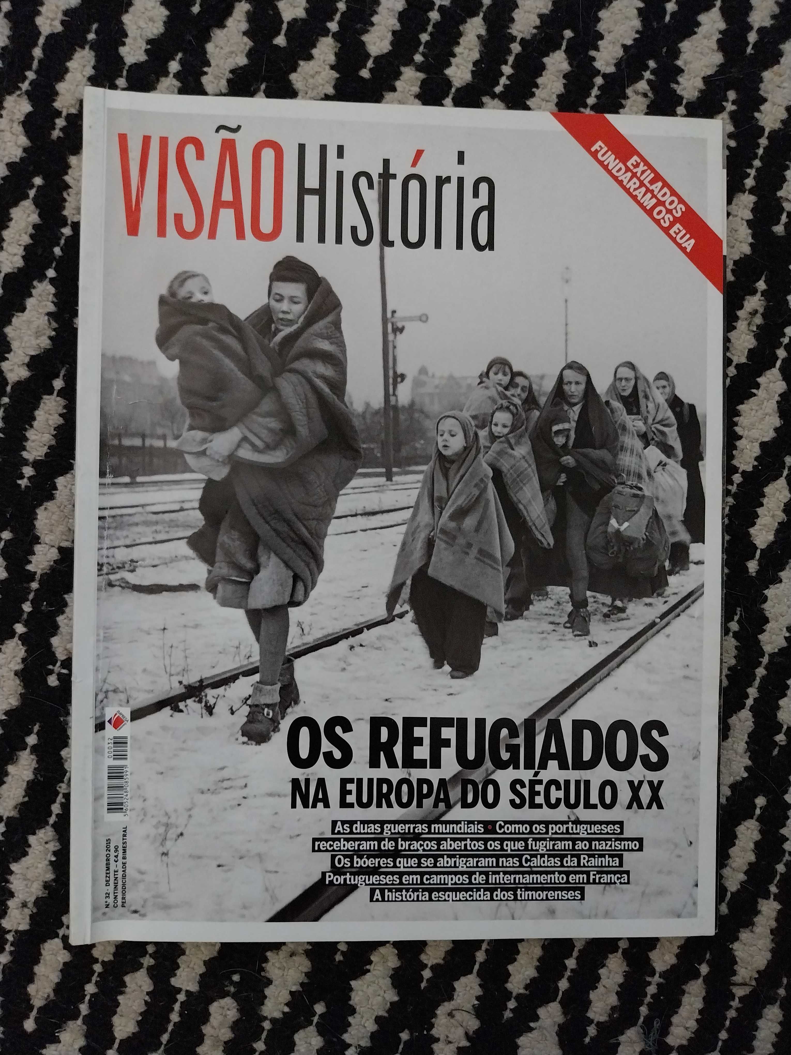 Visão História  Os Refugiados na Europa  do Séc XX n.32 Dezembro 2015