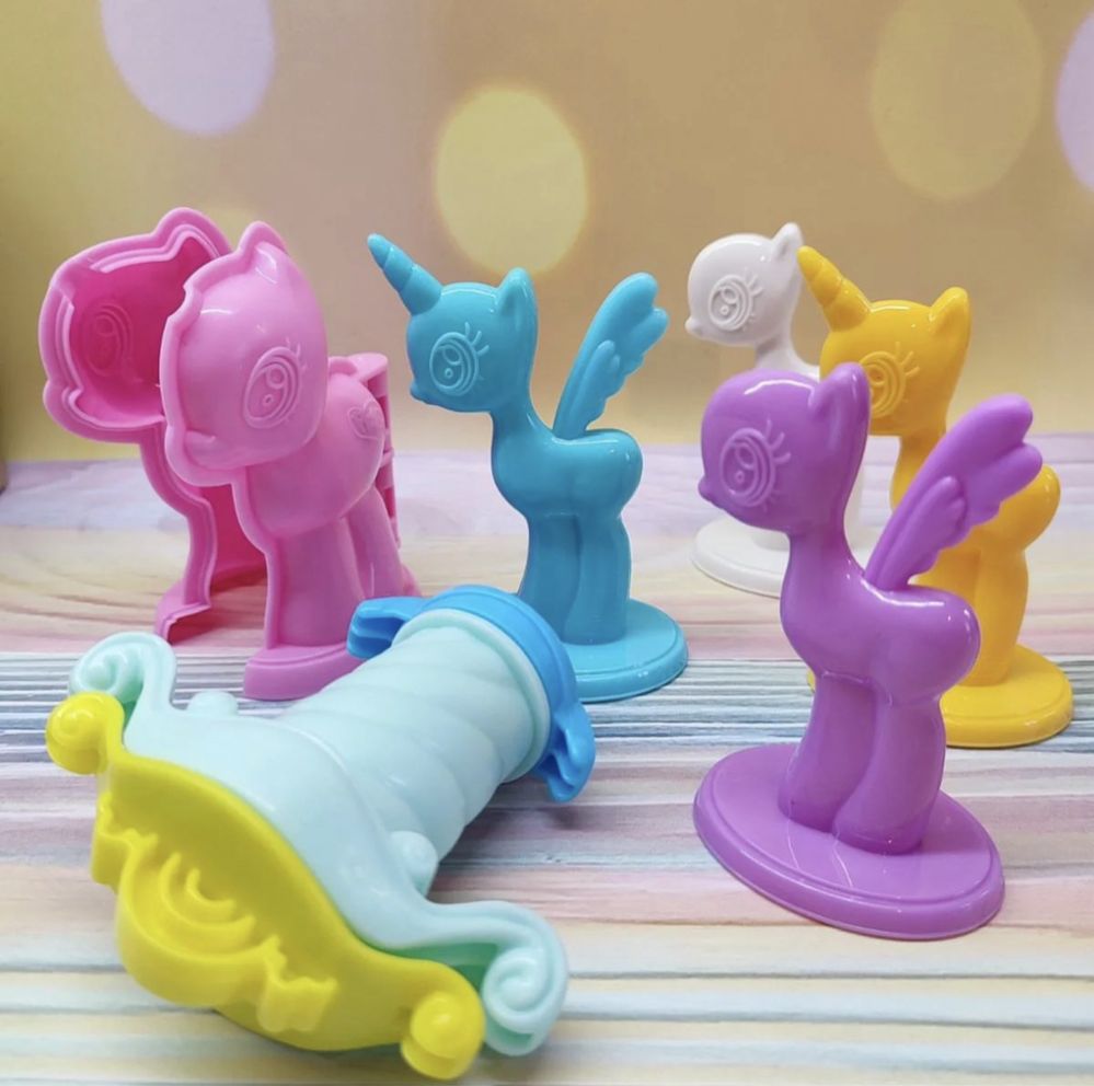 Пластилін Play Doh , плей до Пони, my little pony, набор для лепки