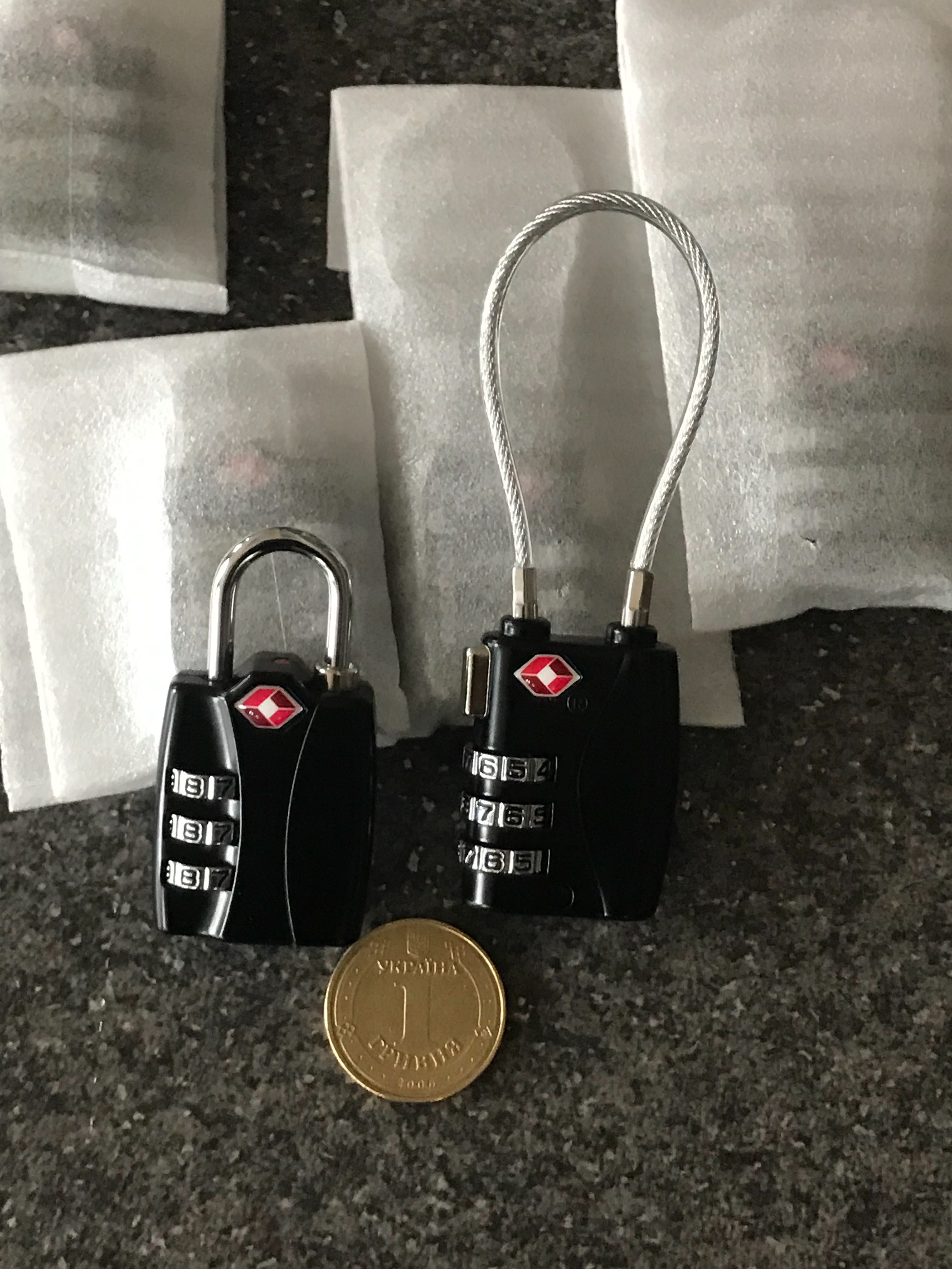 кодовый замок FOSMON TSA Lock для дорожной сумки/чемодана/рюкзака