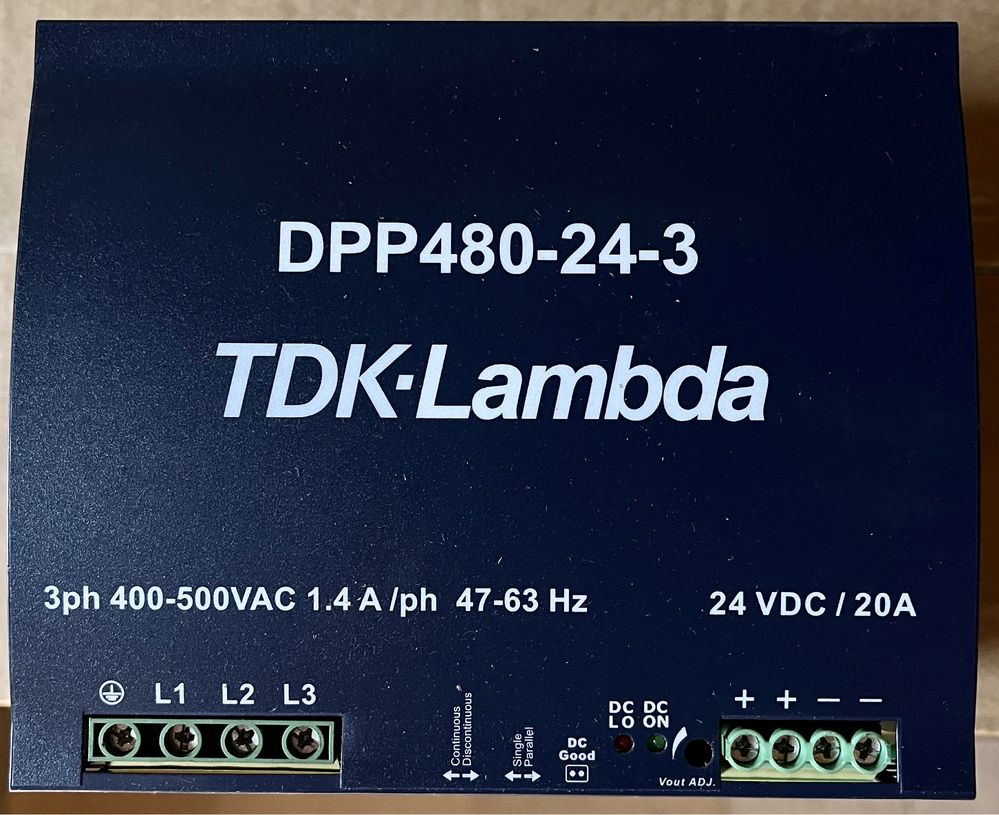 Блок живлення DPP480-24-3 TDK-Lambda