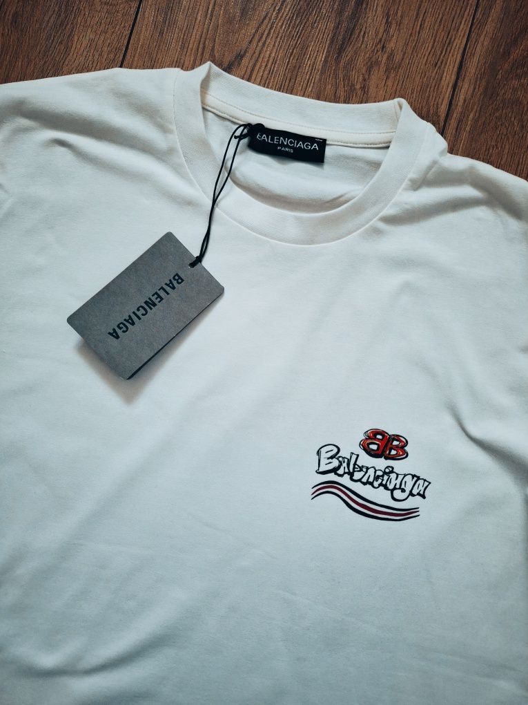 Mega ! T-shirt Balenciaga rozmiar XL promocja
