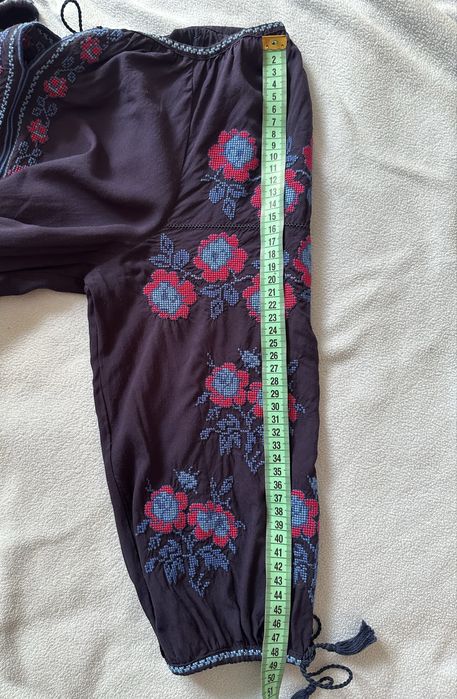 Вишиванка жіноча синя