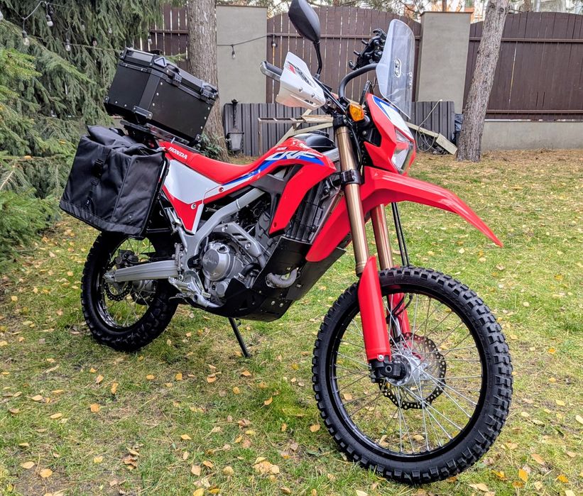 Honda CRF 300l motocykl enduro/dualsport, dużo dodatków, mały przebieg