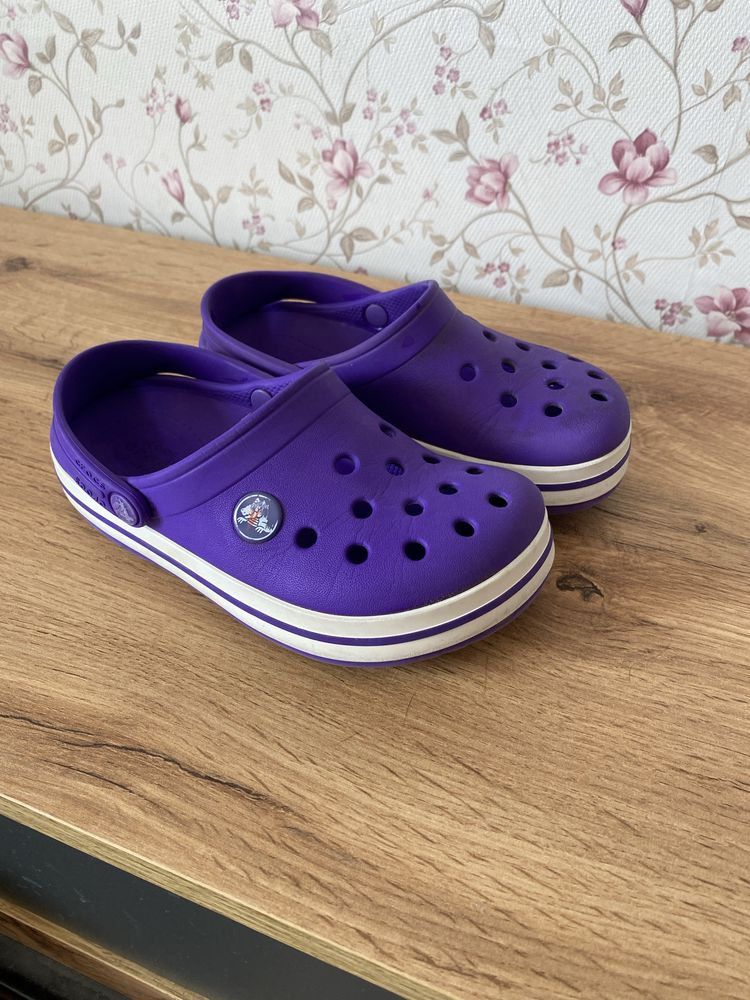 Сабо Крокси для дівчинки Crocs C12