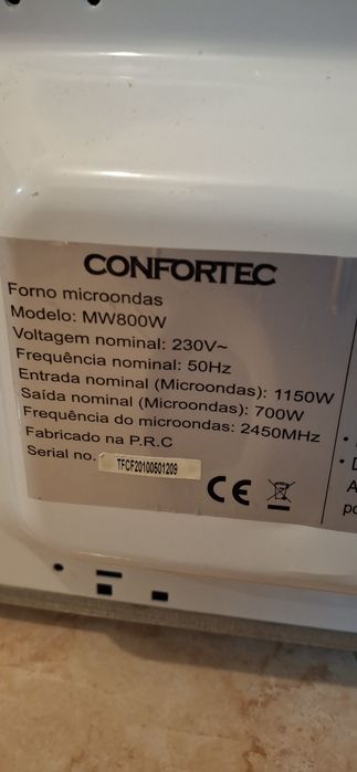 Microondas confortec