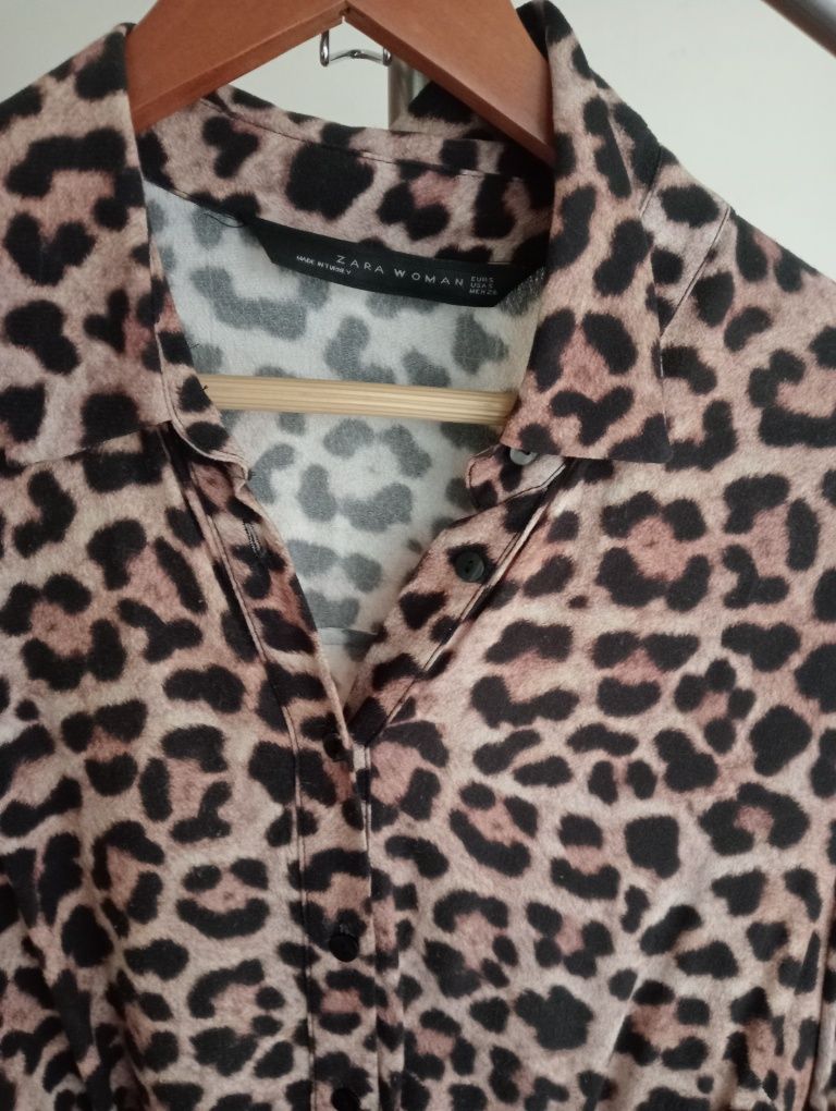 Vestido Zara tipo camiseiro