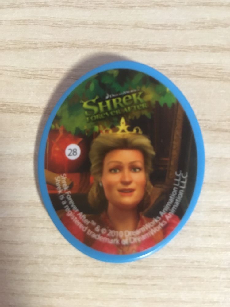 3 Kapsle Tazo Krążki Shrek