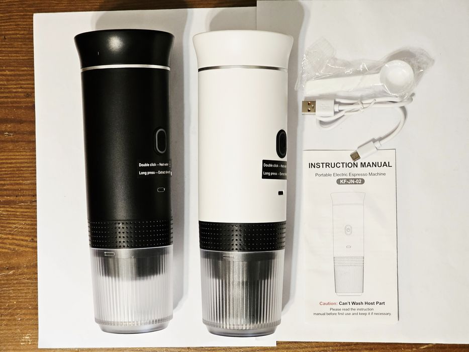 Кавоварка портативна акамуляторна 3 в 1 Espresso Maker KF-JN-02